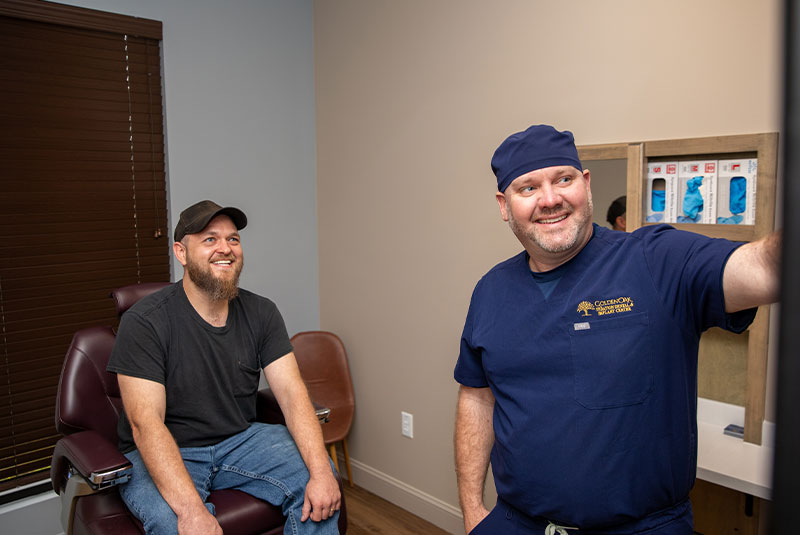 Doctor Consulting with Patient